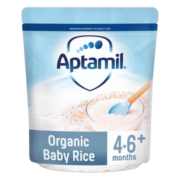 Aptamil Organic Baby Rice Cereal 4-6+ Months 100g