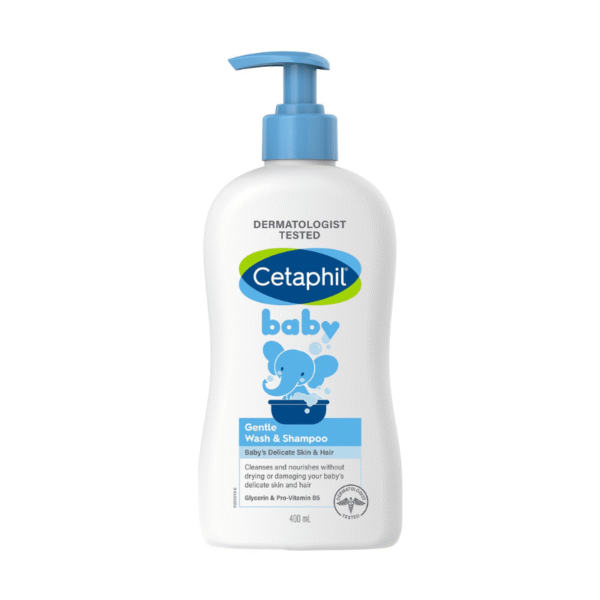 Cetaphil Baby Wash & Shampoo Pump 400ml