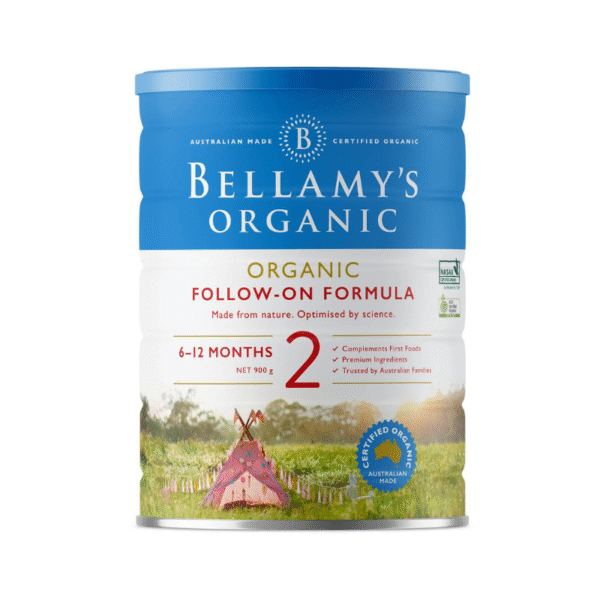Bellamy's Organic Follow-on Formula Stage 2 From 6 - 12 Months 900g