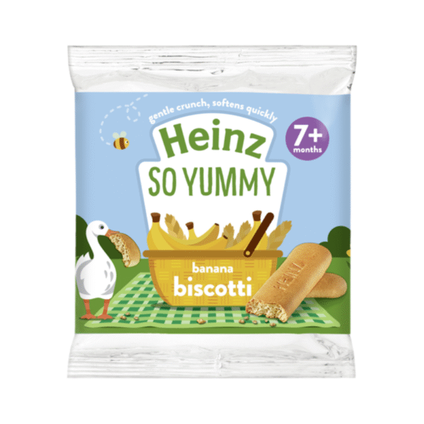 Heinz Banana Biscotti Snacks 7+ Months 60g