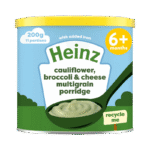Heinz Cauliflower Broccoli & Cheese Multigrain Porridge 200g