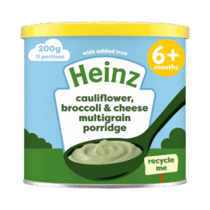 Heinz Cauliflower Broccoli & Cheese Multigrain Porridge 200g
