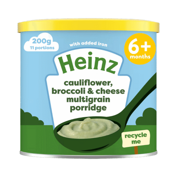 Heinz Cauliflower Broccoli & Cheese Multigrain Porridge 200g