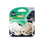 Tommee Tippee Natural Cherry Latex Soother 0-6m 2pk