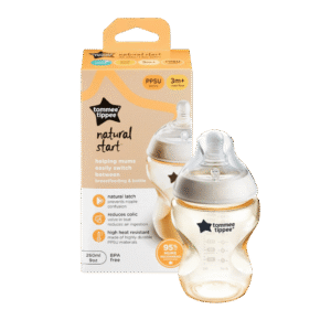 Tommee Tippee Natural Start PPSU Feeding Bottle 260ml 3m+