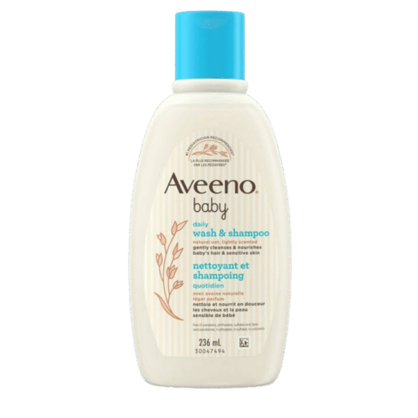 Aveeno Baby Daily Wash & Shampoo 236ml (Canada)