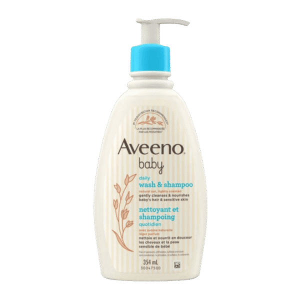 Aveeno Baby Daily Wash & Shampoo 354ml (Canada)
