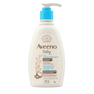 Aveeno Baby Daily Wash & Shampoo Coconut Scent & Shea Butter 354ml (Canada)