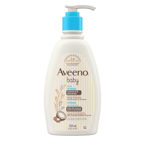 Aveeno Baby Daily Cream Coconut Oil & Shea Butter 354ml (Canada)