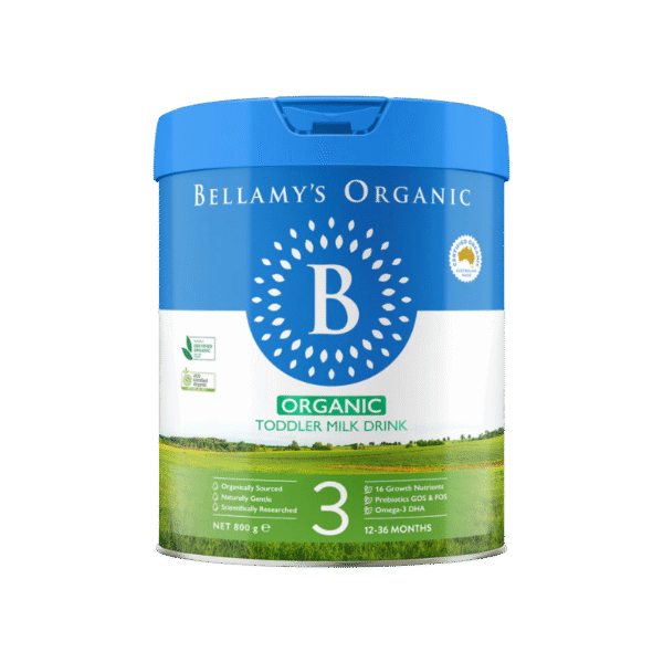 Bellamy's Organic Toddler Baby Formula Stage 3 From 12+Months 800g