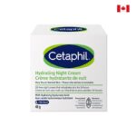 Cetaphil Hydrating Night Cream | Made with Hyaluronic Acid Extract | 24Hr Intense Hydration | For Dry and Sensitive Skin | Fragrance-Free