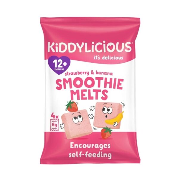 Kiddylicious Smoothie Melts Strawberry & Banana